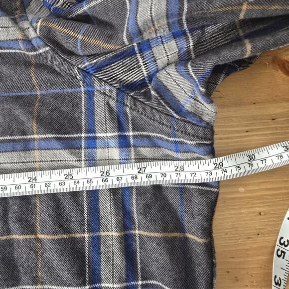 Bundle 2 Eddie Bauer Men's Button-Down Long Sleeve Plaid Flannel Size TXXXL Pack - Picture 4 of 15